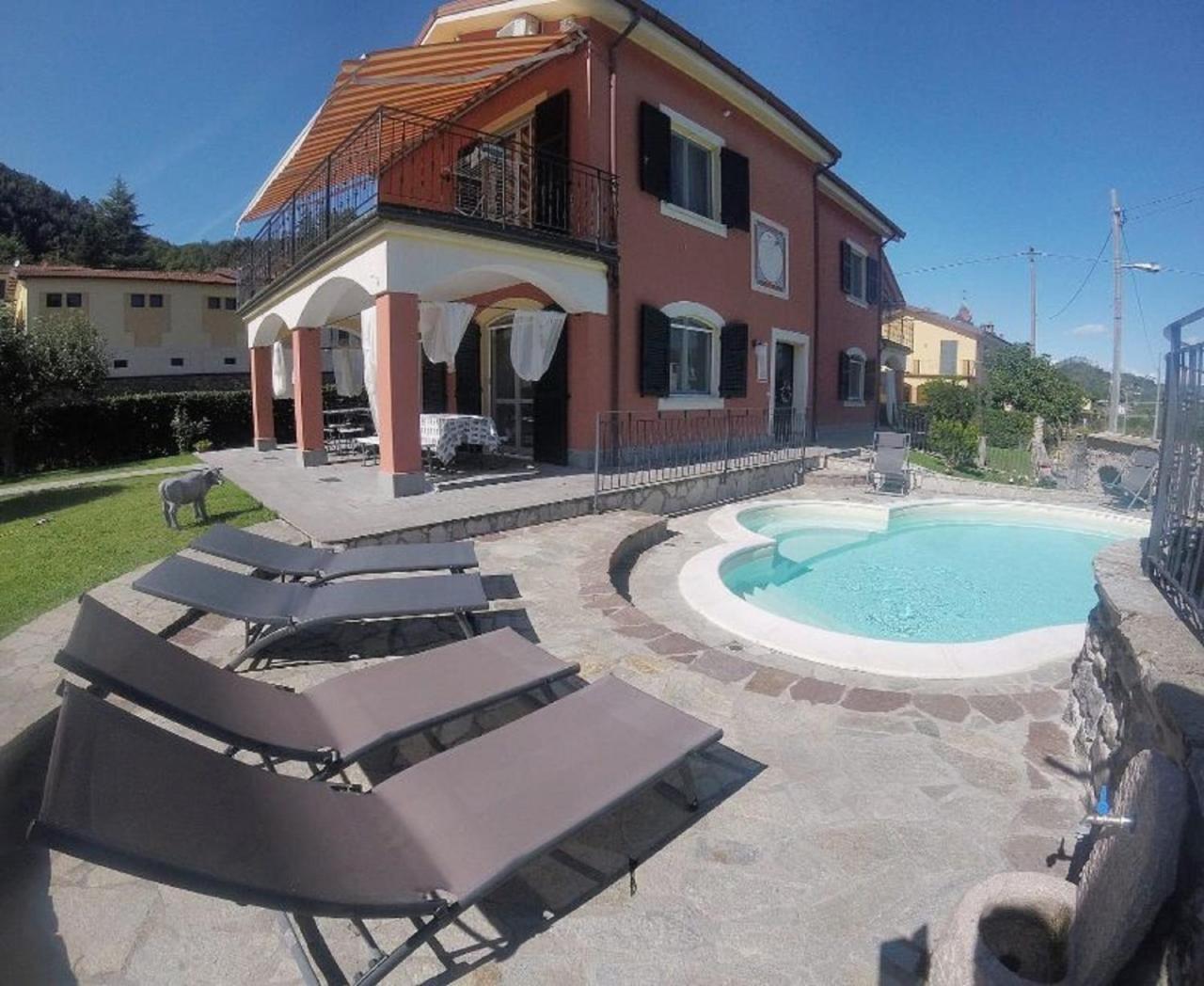 Villa Paola - Cinque Terre Unica! Pool E Ac! Пиньйоне Экстерьер фото